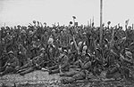 official photograph after battle of St. Eloi (Belgium, 1916: Daily Mail war pictures)