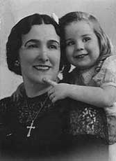Godmother + child faces