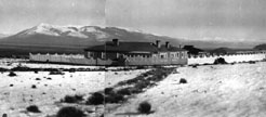 Cerro Guido, manager's house in winter